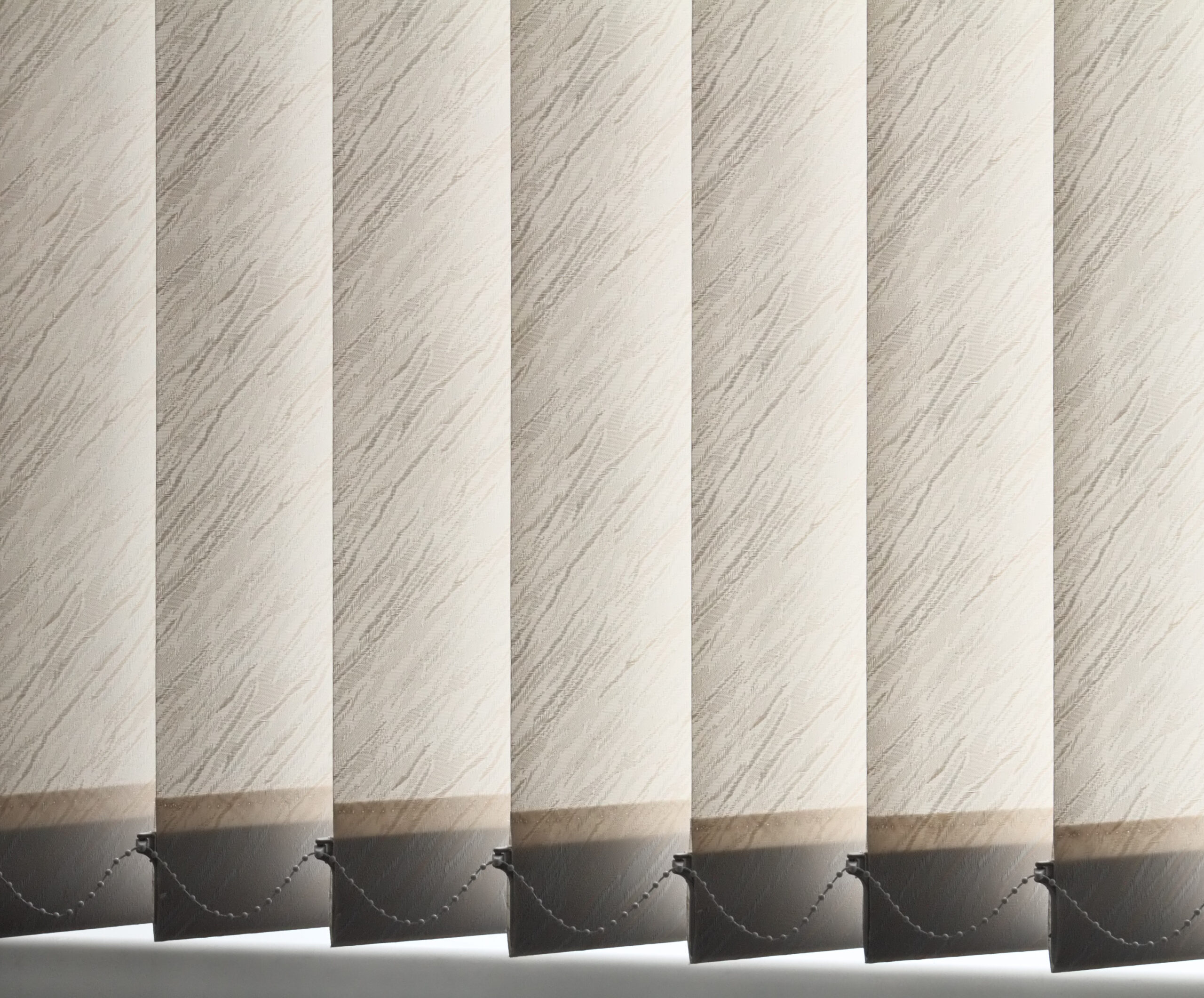 Closed vertical blinds background