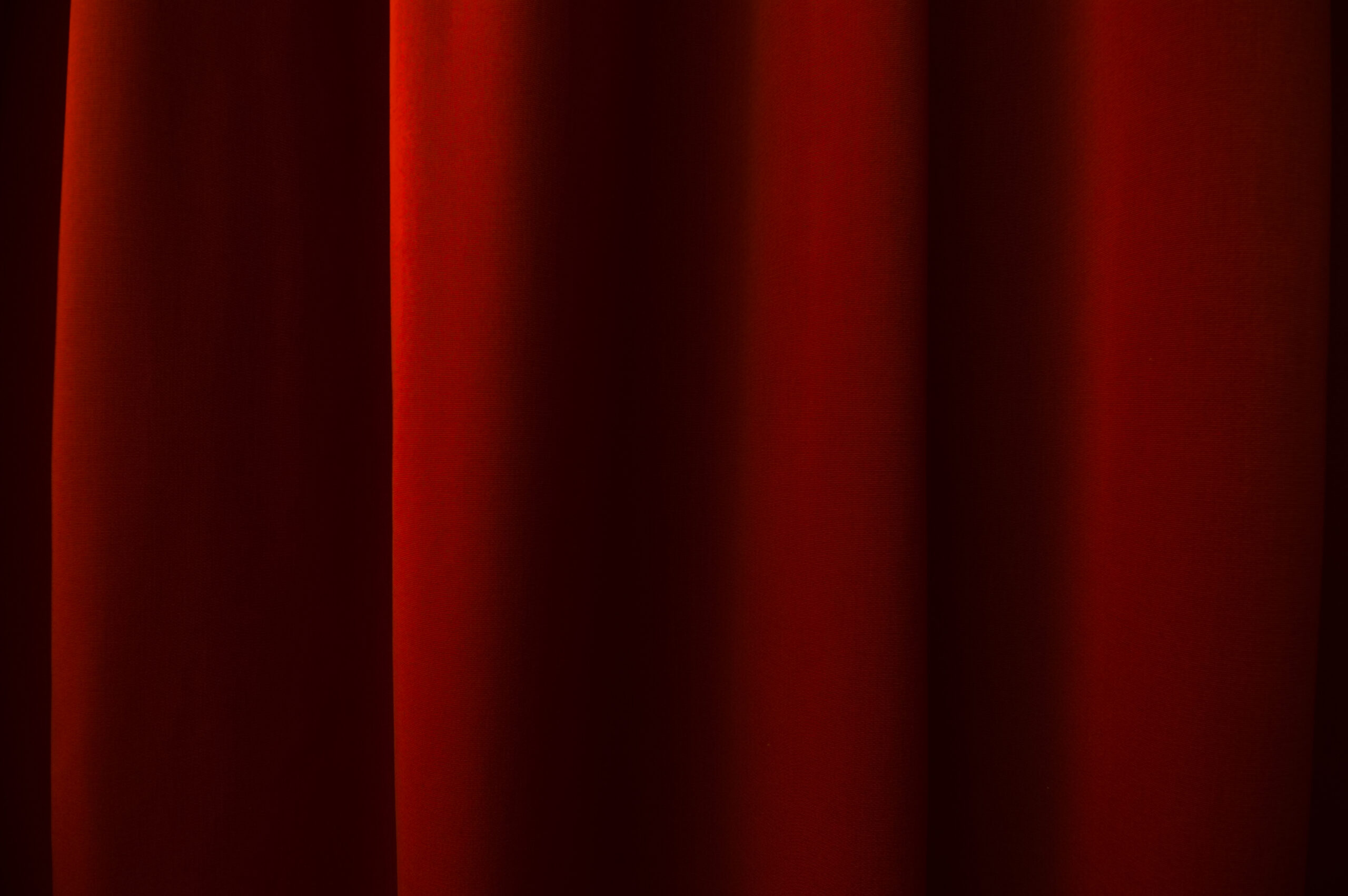 Dark Red Curtain